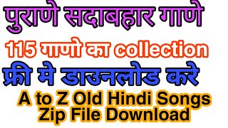 old mp3 songs download zip file